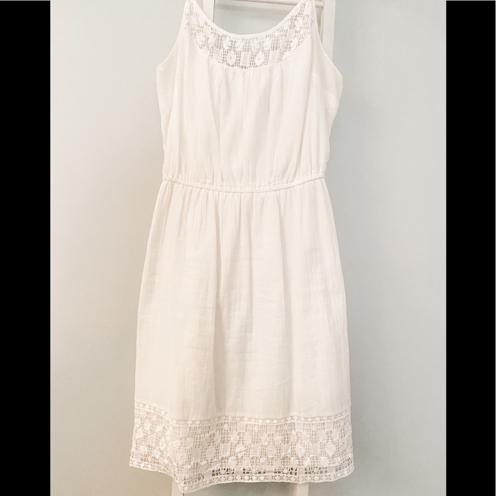 White Lacy Dress